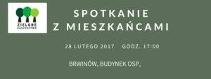 Spotkanie informacyjne dla mieszkańców @ OSP