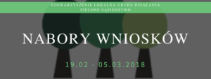 Nabory wniosków 5/2018 oraz 6/2018 @ ul. Świerkowa 1 